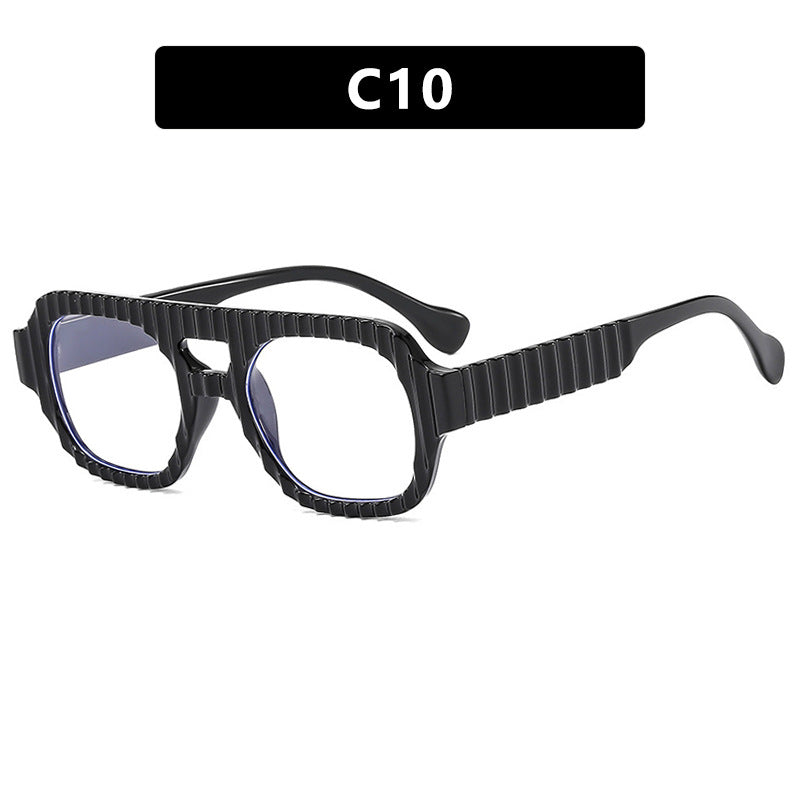 Women's geometric sunglasses with sophisticated structural design Bowlift