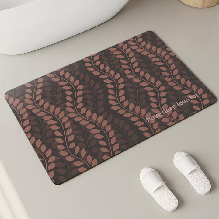 Luxurious Textured Bath Mat