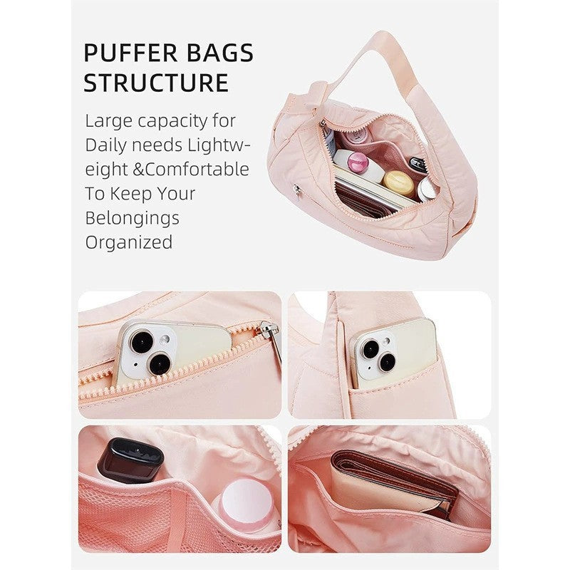 Stylish Padded Shoulder Bag Bowlift