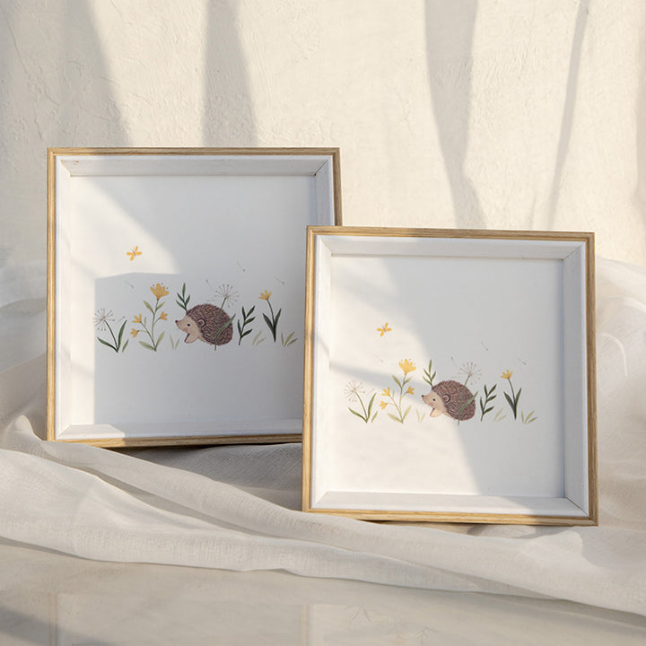 Artistic Framed Animal Illustration