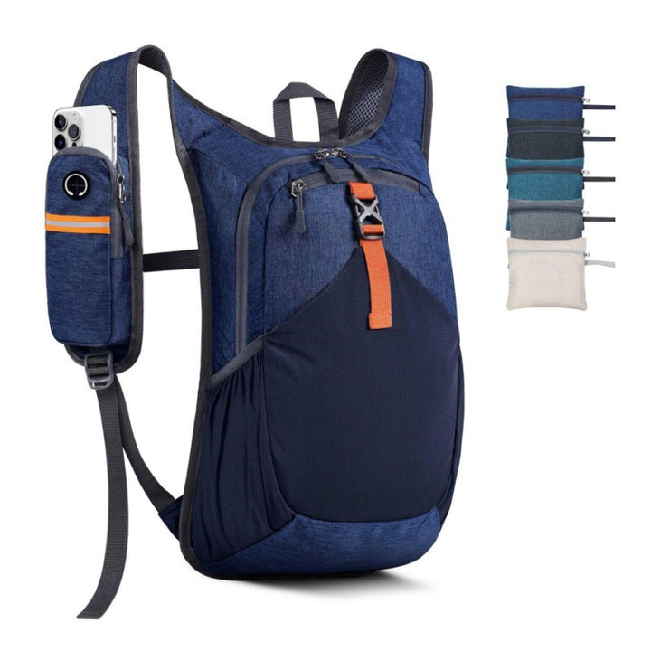 Ergonomic sling backpack with practical compartments and phone holder Bowlift