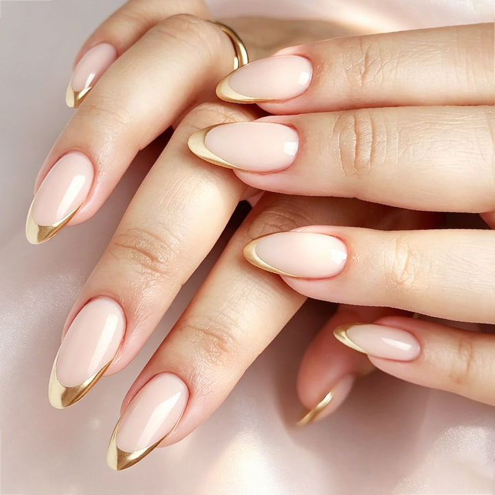 Premium Glossy Gel Nail Extensions Bowlift