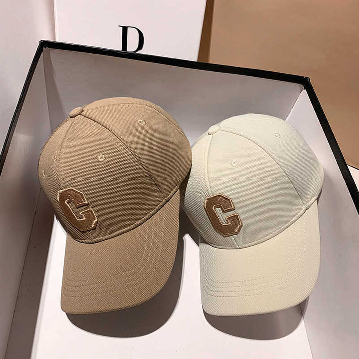 Men's Stylish Textured Cotton Baseball Cap Bowlift