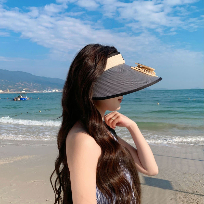 Adjustable sun visor with UV protection and padded headband Bowlift