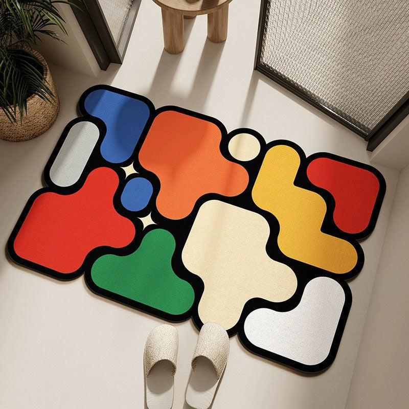 Abstract Patterned Area Rug