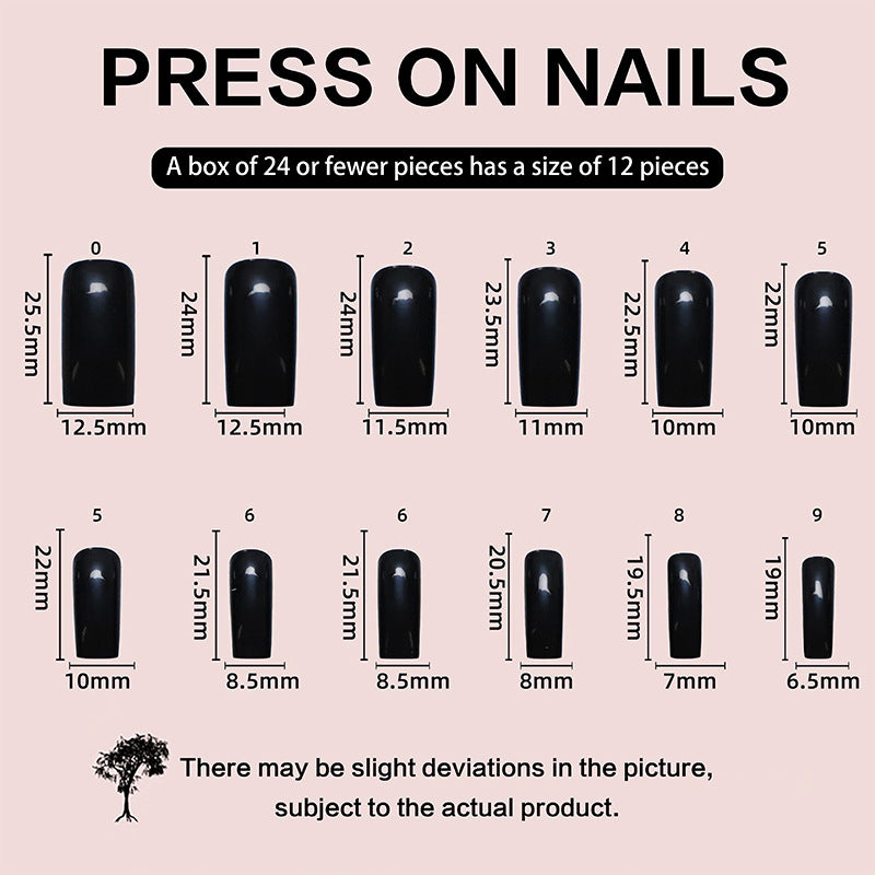 Artificial nail set with floral detail and glitter effects Bowlift