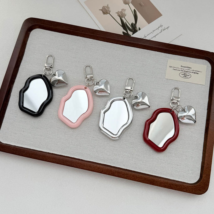 Creative Mirrored Keychain Bowlift
