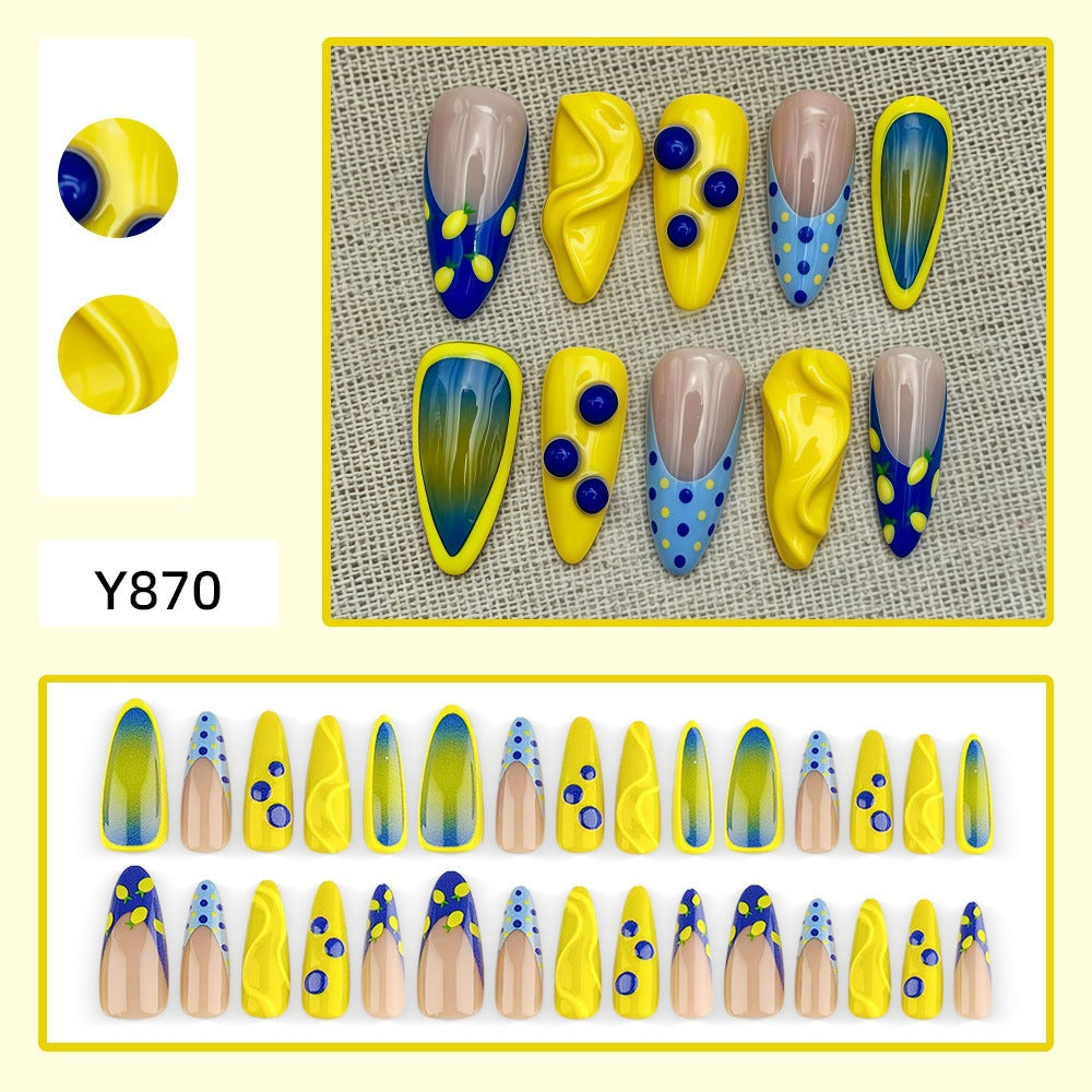 Creative Nail Art Set with Colorful and Unique Designs Bowlift