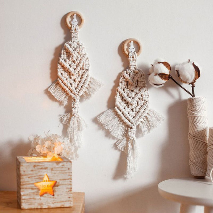 Handcrafted Macramé Wall Hanging Bowlift