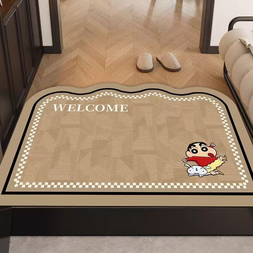 Cartoon Character Welcome Mat   1786949275