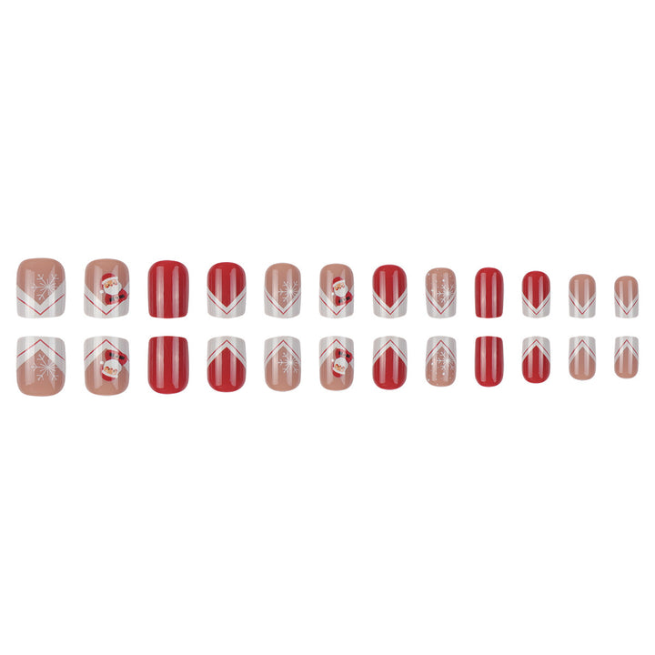 Holiday-Themed Press-On Nails Bowlift