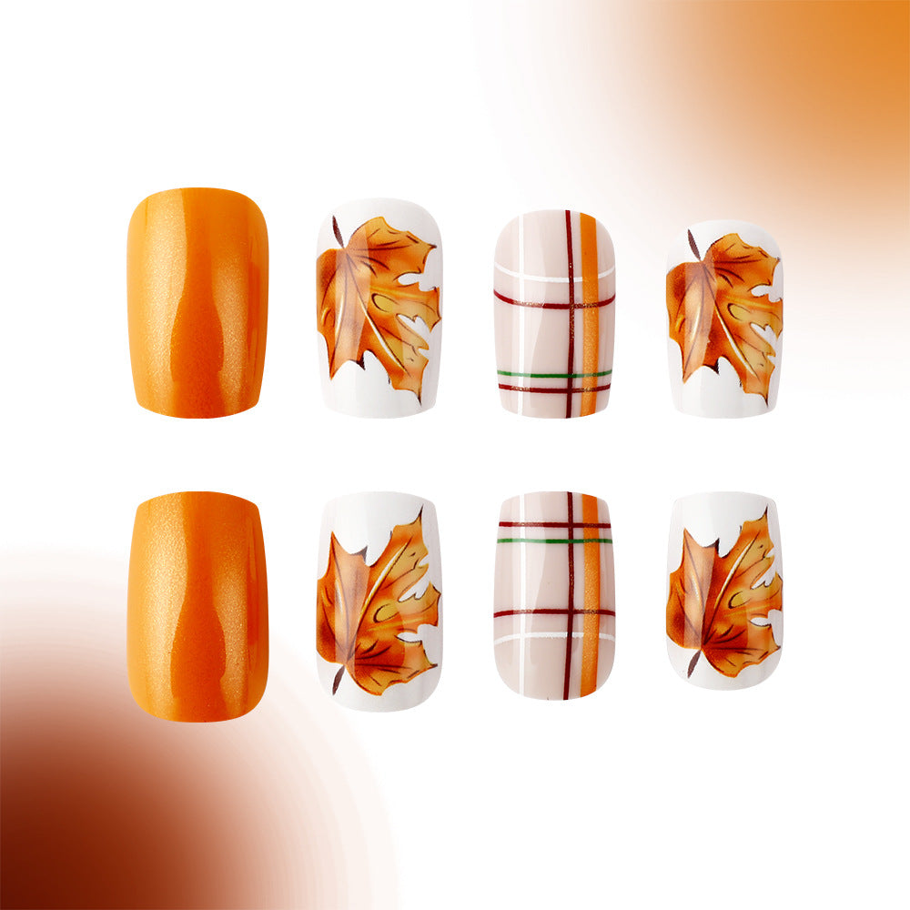 Autumn-Inspired Nail Art Set Bowlift