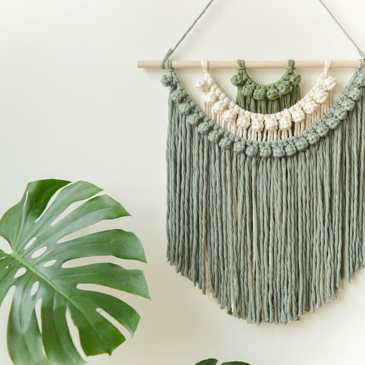 Macrame Woven Wall Hanging Bowlift