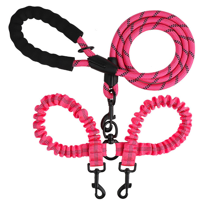 Bungee Training Dog Leash with Dual Handle