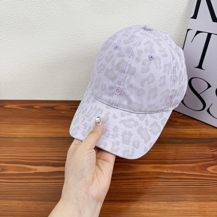 Women's Stylish Leopard Print Baseball Cap Bowlift