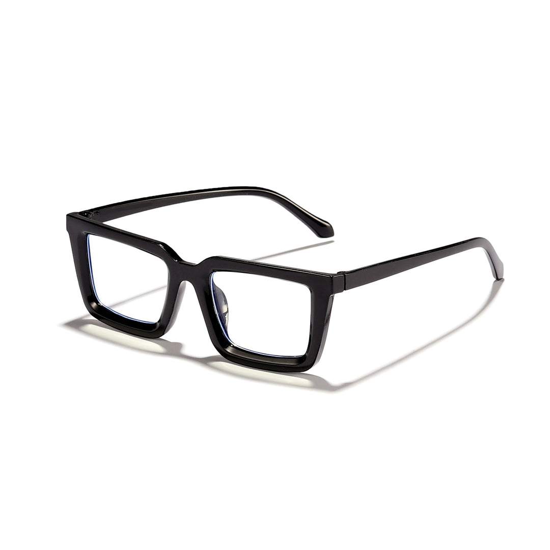 Women's modern square sunglasses with mirrored lenses Bowlift
