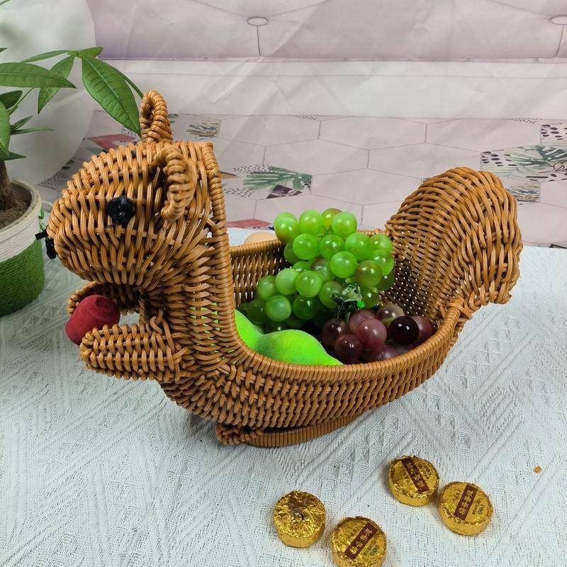 Handcrafted Food and Decor Basket Bowlift
