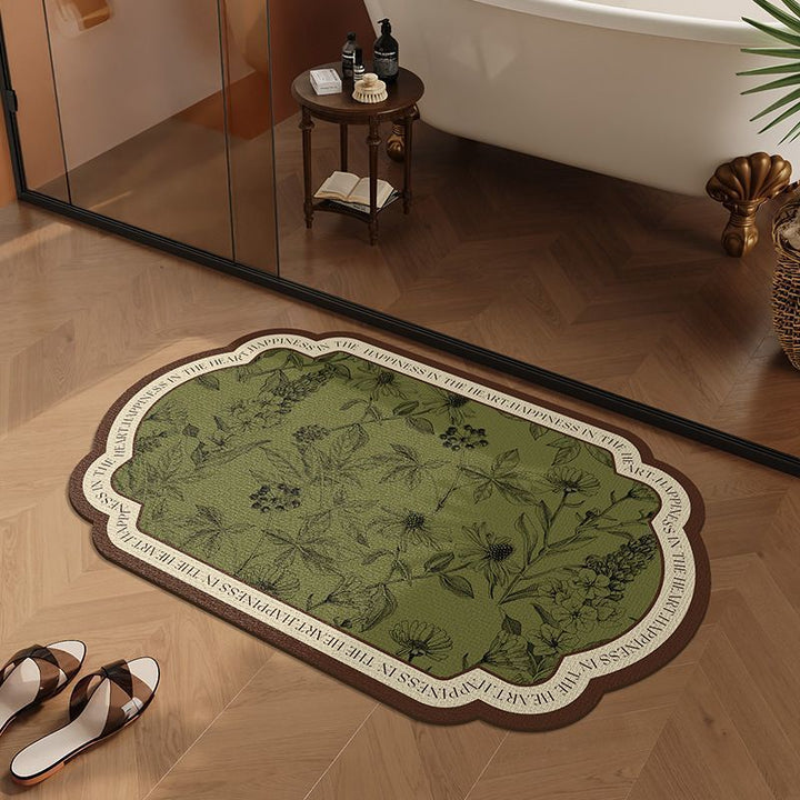 Decorative Bath Mat Bowlift