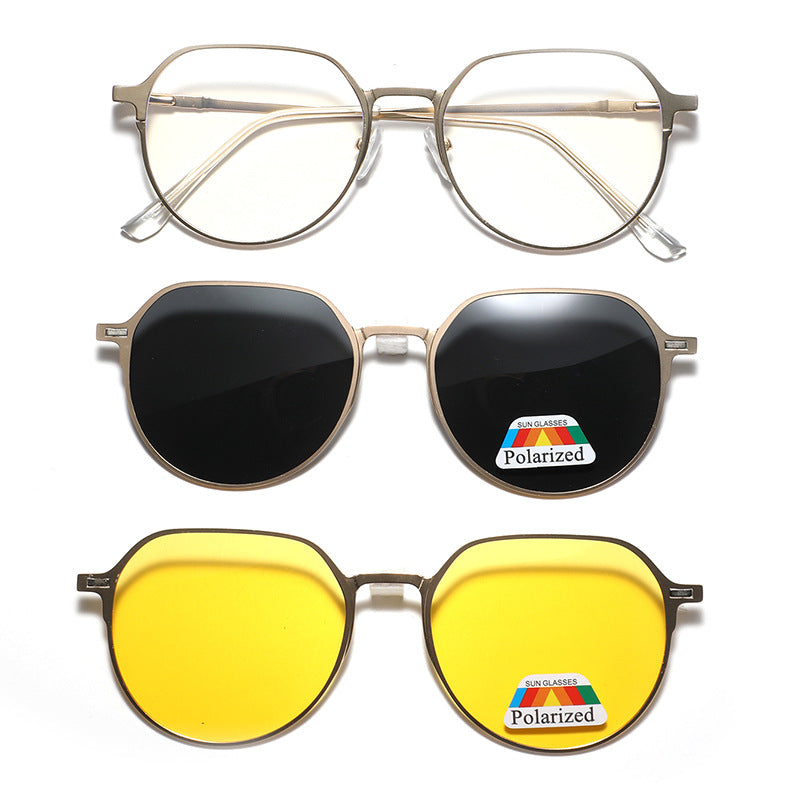 Women's fashionable sunglasses with different lenses Bowlift