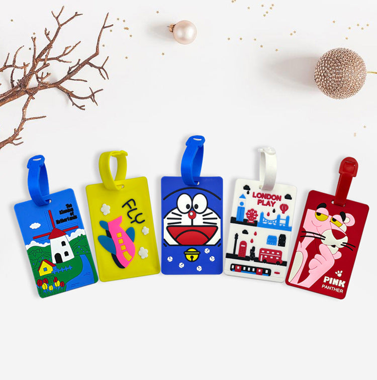 Silicone Travel Luggage Tag Bowlift
