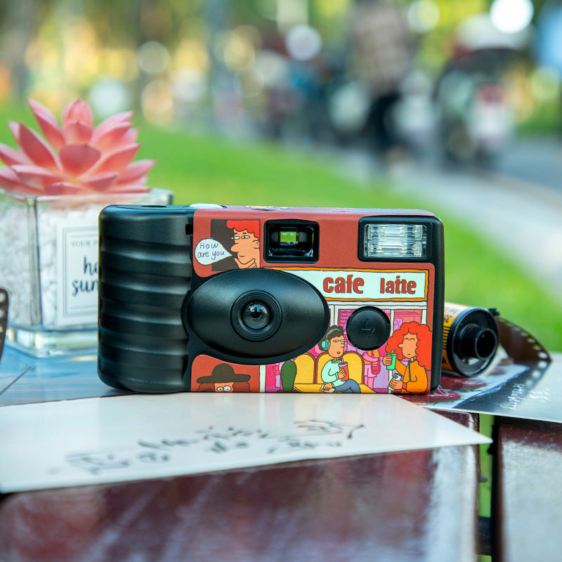 Playful Graphic Instant Film Camera Bowlift