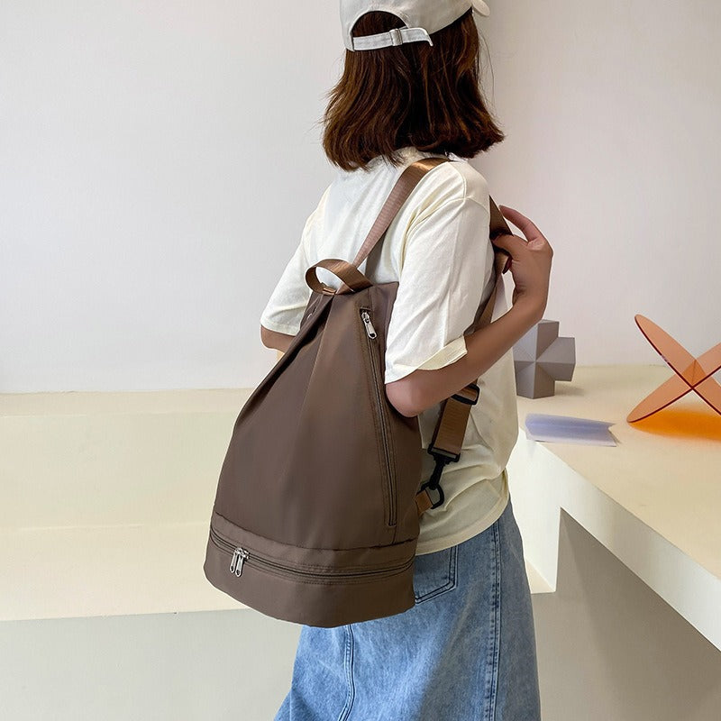 Multi-functional backpack with innovative storage Bowlift
