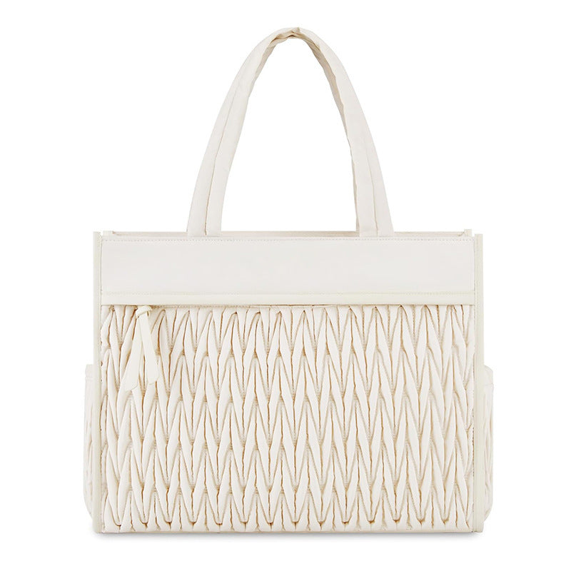Elegant Handbag with Structured Compartments Bowlift