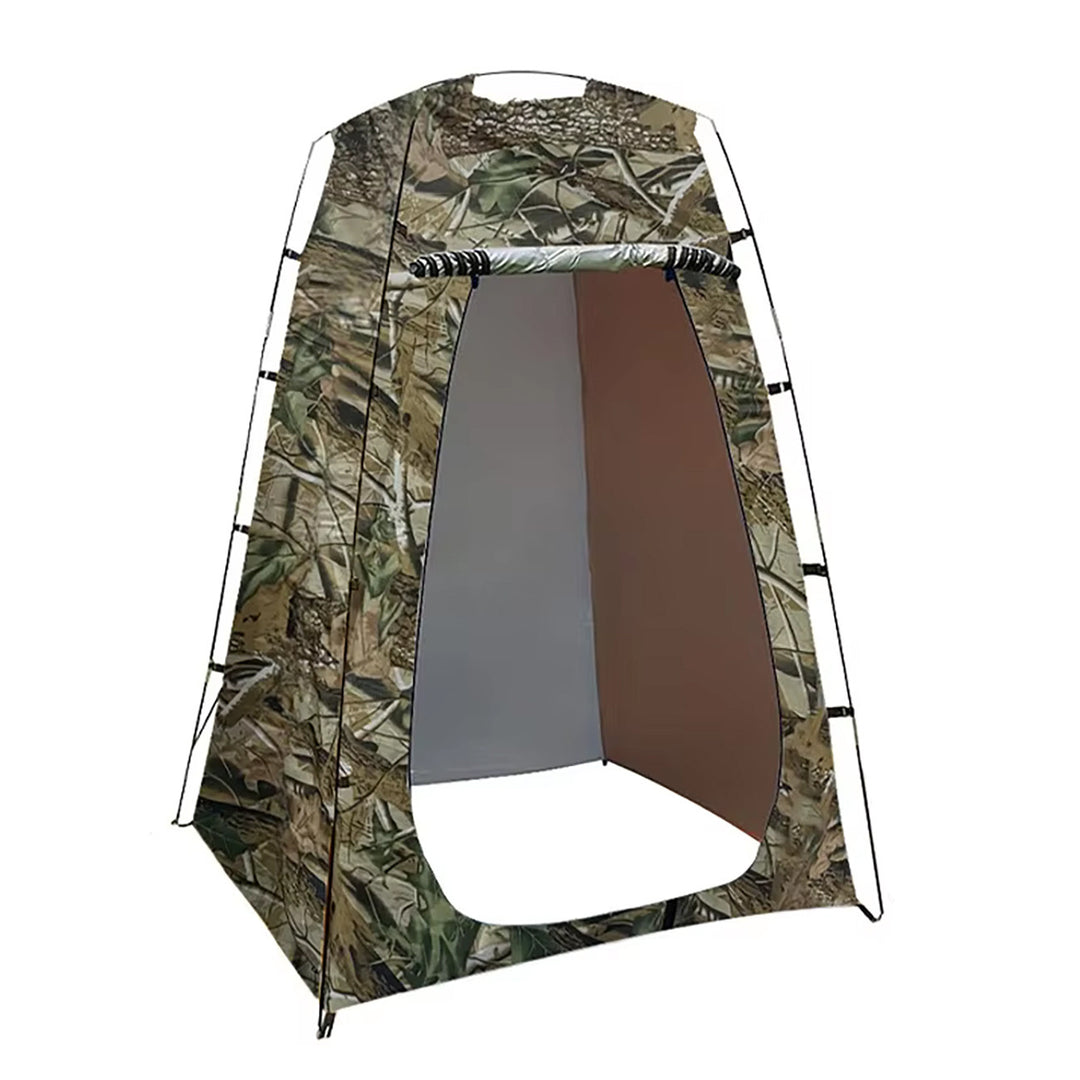 Portable privacy shower tent with quick pop up frame and detachable waterproof floor Bowlift