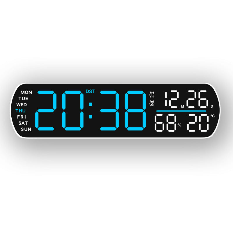 Digital weather clock with large display Bowlift