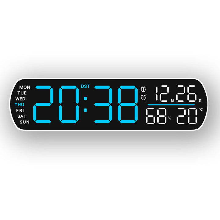 Digital weather clock with large display Bowlift