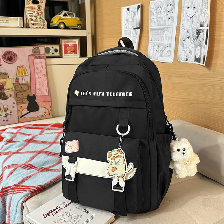 Backpack with Playful Design and Innovative Compartments Bowlift