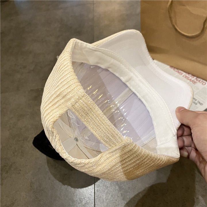 Unisex Corduroy Baseball Cap Bowlift