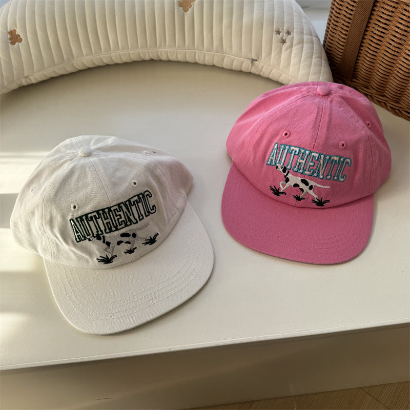 Women's Embroidered Cow Graphic Baseball Cap Bowlift