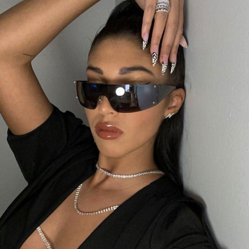Women's futuristic sport sunglasses Bowlift