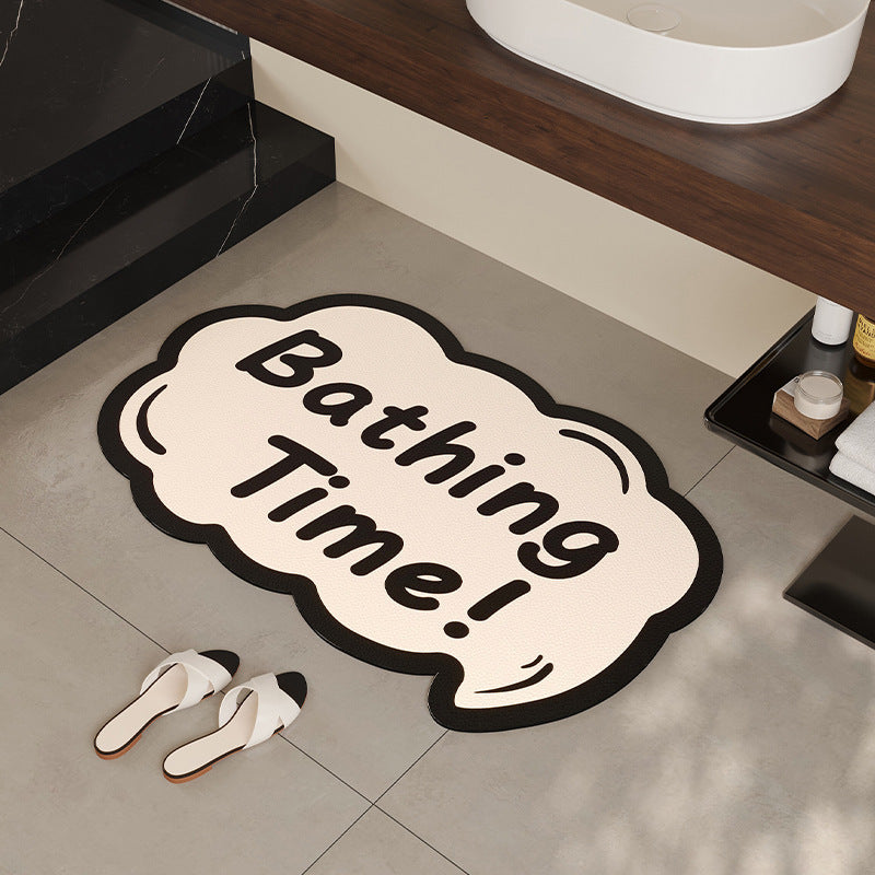 Cloud-Shaped Soft Bath Mat Bowlift