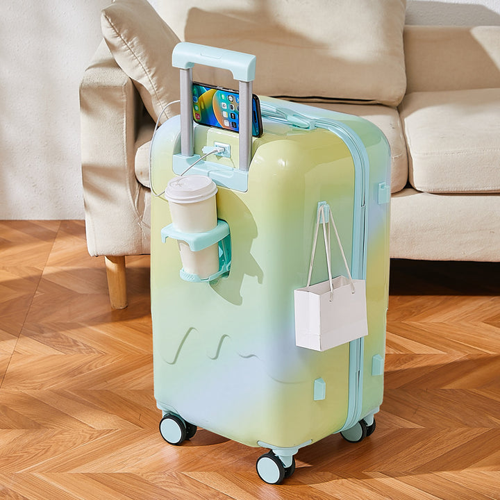 WoStylish Functional Travel Luggage Bowlift