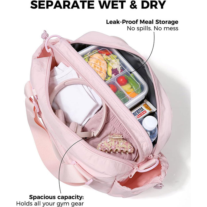 Multifunctional sports bag with yoga mat carrier Bowlift