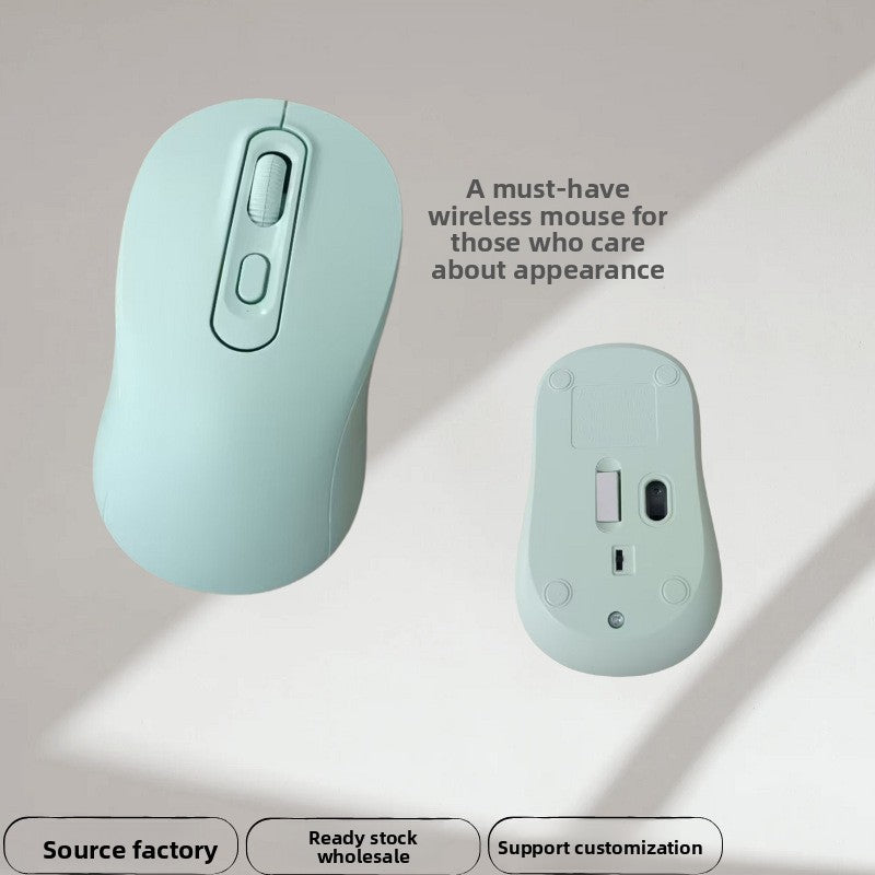 Ergonomic Wireless Mouse with Precision Scroll Mechanism Bowlift