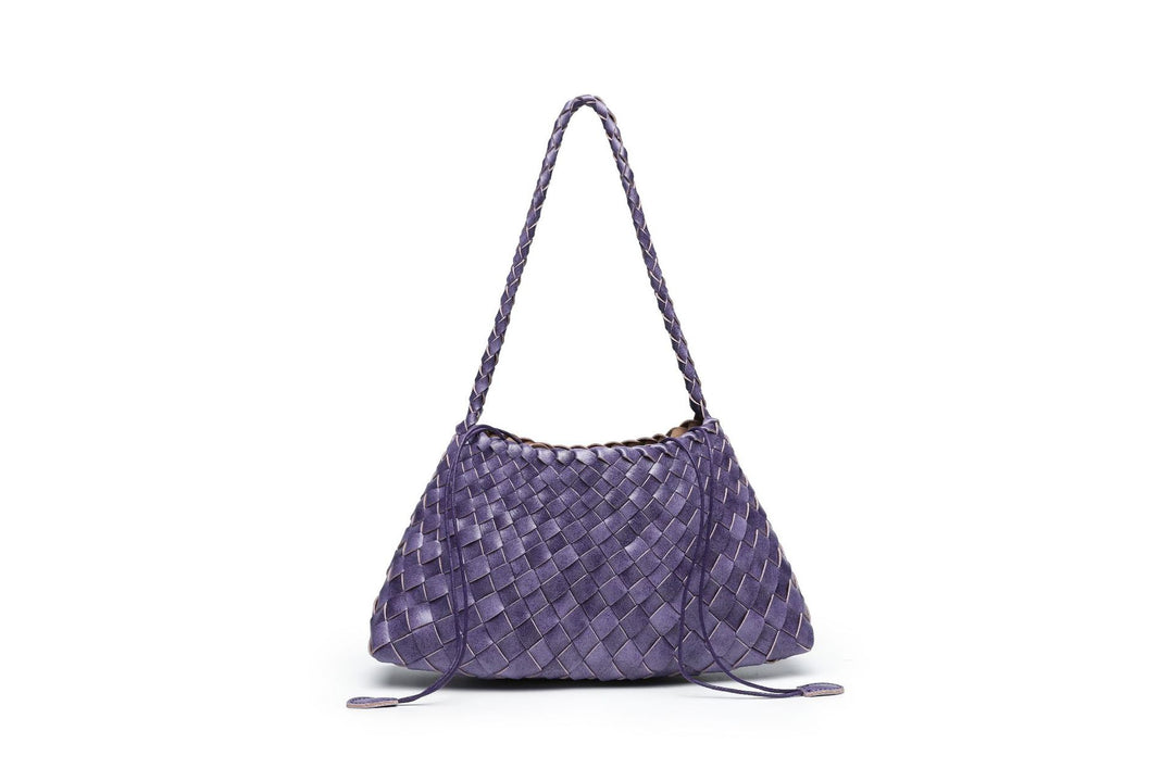 Textured Woven Shoulder Bag Bowlift