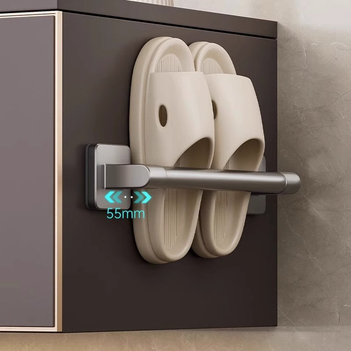 Wall-Mounted Slide-Out Shoe Holder Bowlift