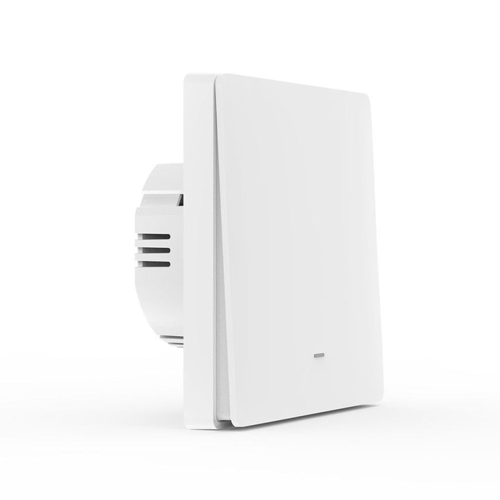 Smart Wi-Fi Single-Gang Wall Switch with Included Capacitor Bowlift