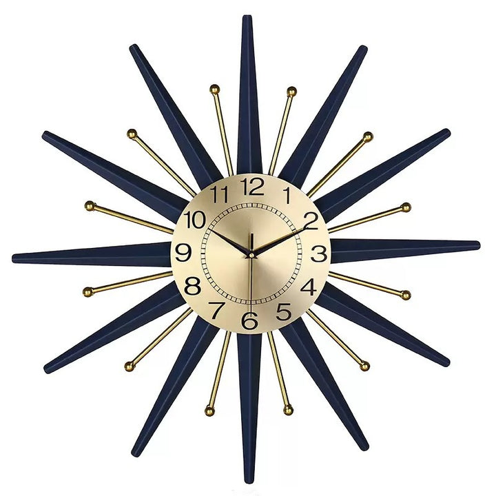 Retro Starburst Wall Clock Bowlift