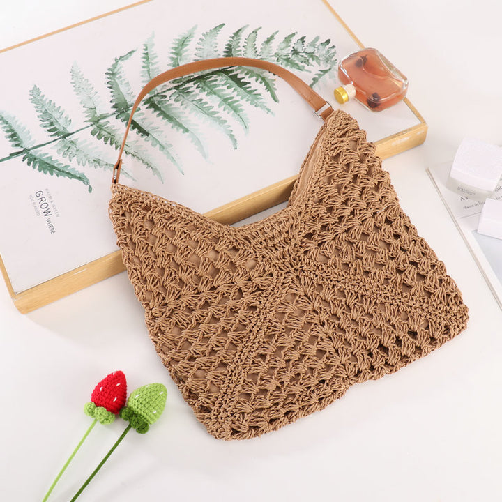 Handcrafted Macrame Shoulder Bag Bowlift