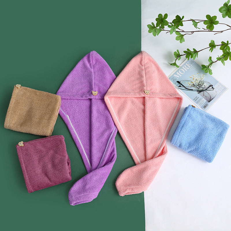 Women's Cozy Bathrobe Towel Bowlift