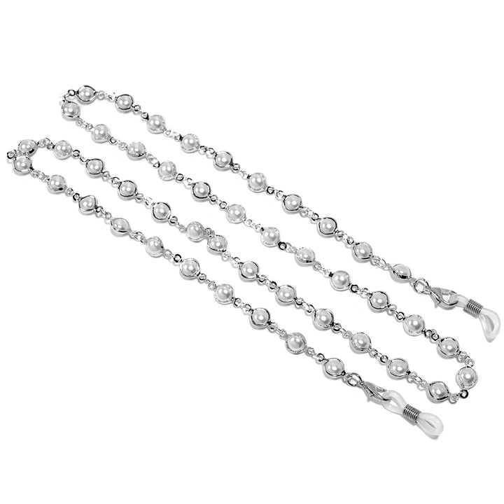 Elegant Pearl-Embellished Glasses Chain Bowlift