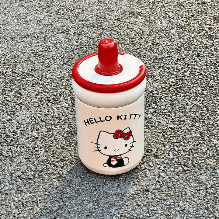 Ladies drinking cup with funny Hello Kitty design Bowlift