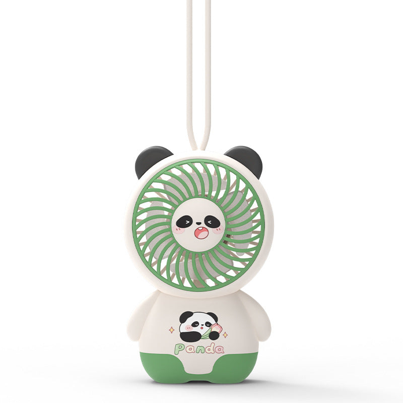 Women's Portable Hand Fan in Cute Panda Design Bowlift