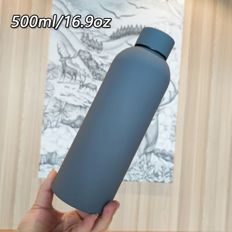 Ladies High Quality Stainless Steel Drinking Bottle with Non-Slip Grip Bowlift