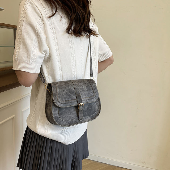 Vintage-Inspired Crossbody Satchel Bowlift