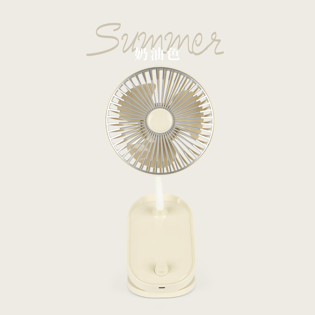 Unisex Portable Table Fan with Versatile Wind Control Bowlift